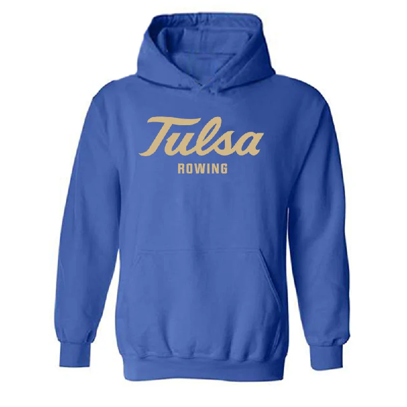 Tulsa - NCAA Women's Rowing : Danica Swetz - Classic Shersey Hooded Sweatshirt Hoodie with Patch Decorative Personalized Tulsa - NCAA Women's Rowing : Danica Swetz - Classic Shersey Hooded Sweatshirt Hoodie with Patch Decorative Personalized