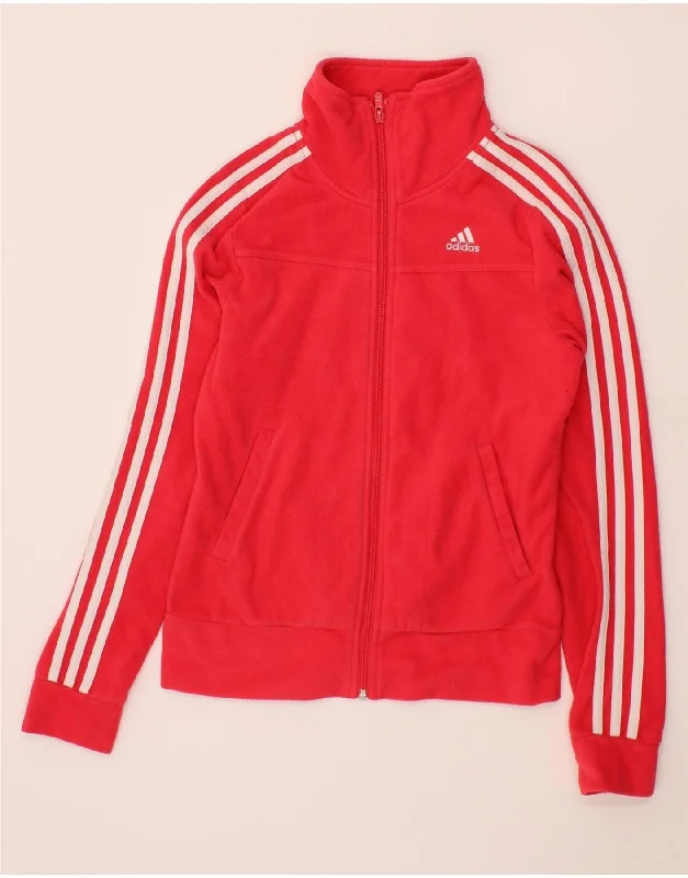 ADIDAS Womens Climawarm Fleece Jacket UK 10 Small Pink Polyester Lace Jacket Ribbed Jacket Sequined Jacket ADIDAS Womens Climawarm Fleece Jacket UK 10 Small Pink Polyester Lace Jacket Ribbed Jacket Sequined Jacket
