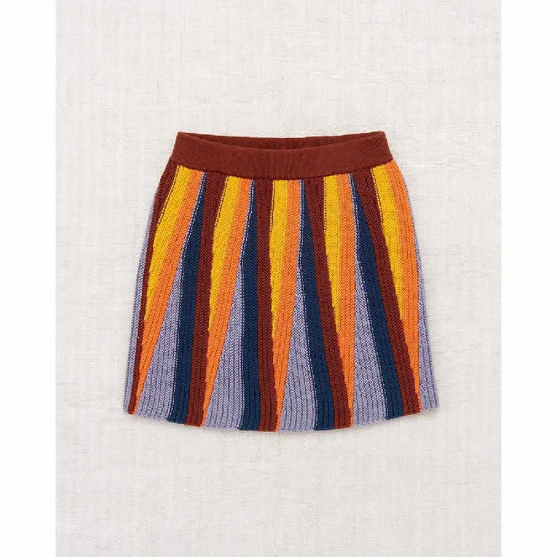 Misha & Puff - Backgammon knit skirt - Moonlight wool skirt warm