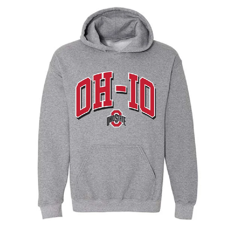 Ohio State - NCAA Women's Rowing : Rebecca Fullerman - Classic Shersey Hooded Sweatshirt Hoodie with Magnetic Closure Innovative Modern