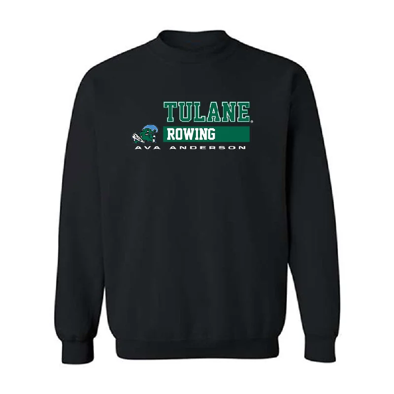 Tulane - NCAA Women's Rowing : Ava Anderson - Classic Fashion Shersey Crewneck Sweatshirt Hoodie Jacket Zipper Layering Tulane - NCAA Women's Rowing : Ava Anderson - Classic Fashion Shersey Crewneck Sweatshirt Hoodie Jacket Zipper Layering