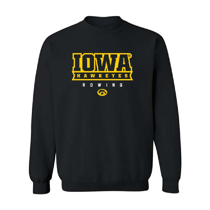 Iowa - NCAA Women's Rowing : Grace Moller - Classic Shersey Crewneck Sweatshirt Hoodie with Fur Luxurious Winter