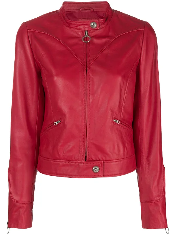 Vasca biker jacket Print Jacket Jacquard Jacket Patchwork Jacket