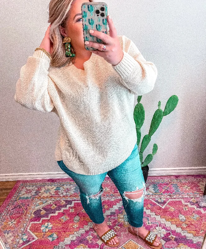 Snowflake Sweater Sequined Glittery Shiny