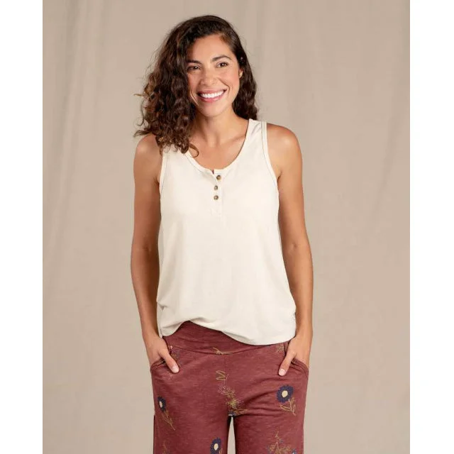 Women's Piru Henley Tank scoop neck tank