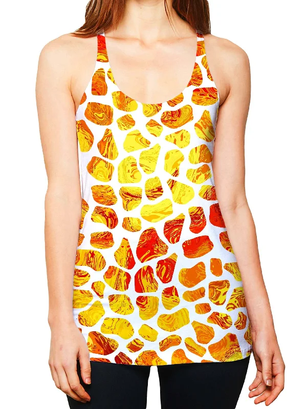 Giraffe Pattern Women's Tank cotton tank top