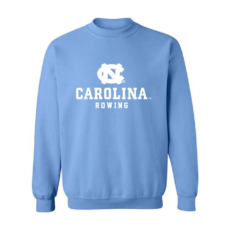 UNC - NCAA Women's Rowing : Anna Kate Gwiazdowski - Classic Shersey Crewneck Sweatshirt Hoodie with High-Low Hem Asymmetrical Trendy