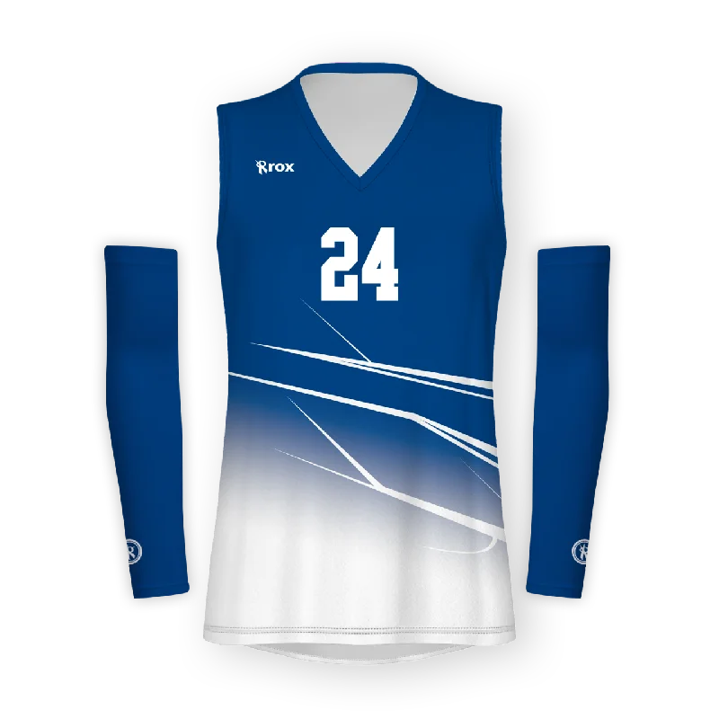 Shade Women's Sleeveless with Sleeves Sublimated Volleyball Jersey Bamboo Jersey Tee Shade Women's Sleeveless with Sleeves Sublimated Volleyball Jersey Bamboo Jersey Tee