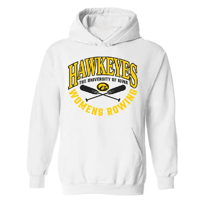 Iowa - NCAA Women's Rowing : Grace Moller - Sports Shersey Hooded Sweatshirt Hoodie with Sequins Glamorous Eye-catching