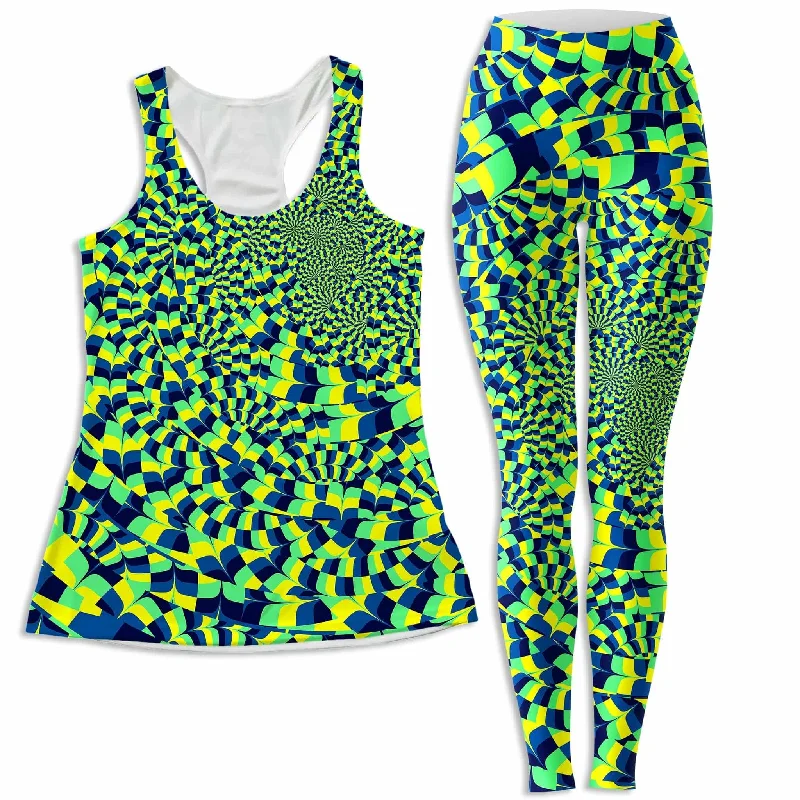 Green Portal Women's Tank and Leggings Combo soft tank top