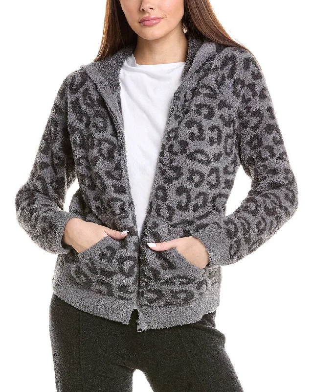 Barefoot Dreams Cozychic Barefoot In The Wild Zip Hoodie Hoodie with Metallic Shiny Futuristic Barefoot Dreams Cozychic Barefoot In The Wild Zip Hoodie Hoodie with Metallic Shiny Futuristic