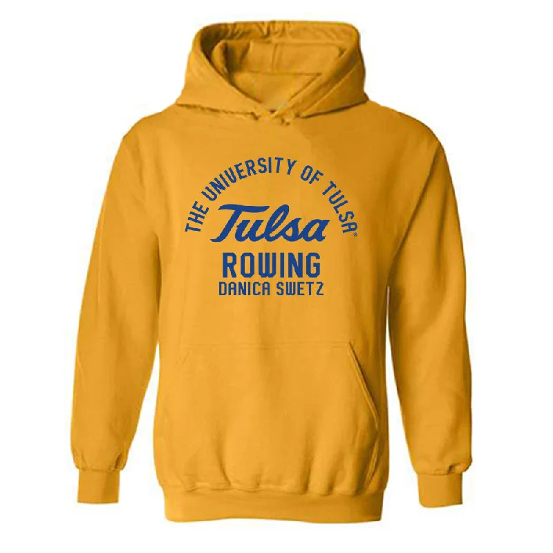 Tulsa - NCAA Women's Rowing : Danica Swetz - Classic Fashion Shersey Hooded Sweatshirt Hoodie with Ribbed Hem Stretchable Secure Tulsa - NCAA Women's Rowing : Danica Swetz - Classic Fashion Shersey Hooded Sweatshirt Hoodie with Ribbed Hem Stretchable Secure