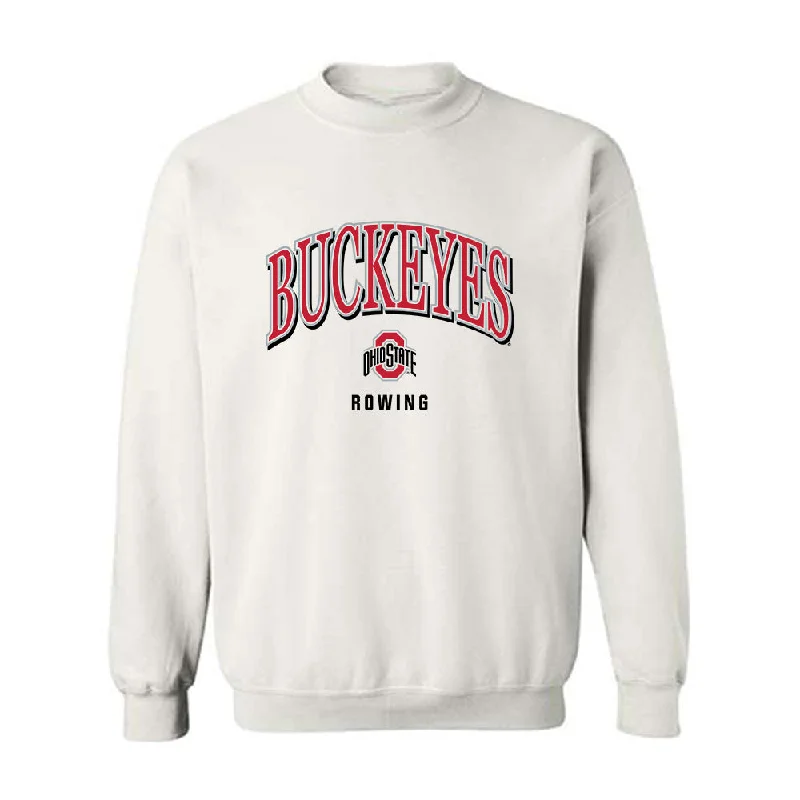 Ohio State - NCAA Women's Rowing : Rebecca Fullerman - Classic Shersey Crewneck Sweatshirt Hoodie with Hem Ribbing Snug Secure