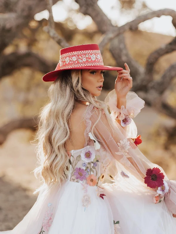 A-line Long Puff Sleeve Photography Costumes Prom Dress Wedding Gown with 3D Floral JKSS501 A-line Long Puff Sleeve Photography Costumes Prom Dress Wedding Gown with 3D Floral JKSS501