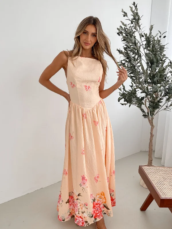 Latosha Dress - Pink Floral