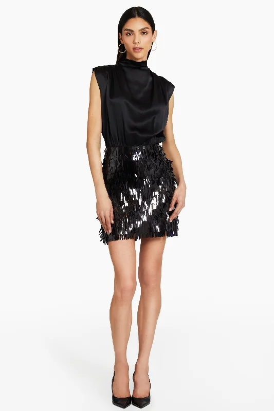 Amanda Uprichard Simian Sequin Dress