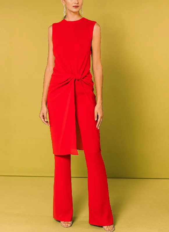 Dominica Model Cape with Trouser Trousers Favorite Customer