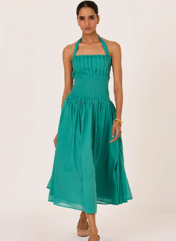 Aisha Pleated Dress