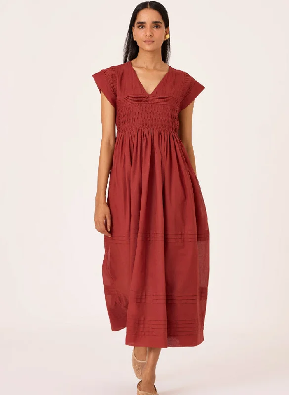 Aelia Pleated Dress