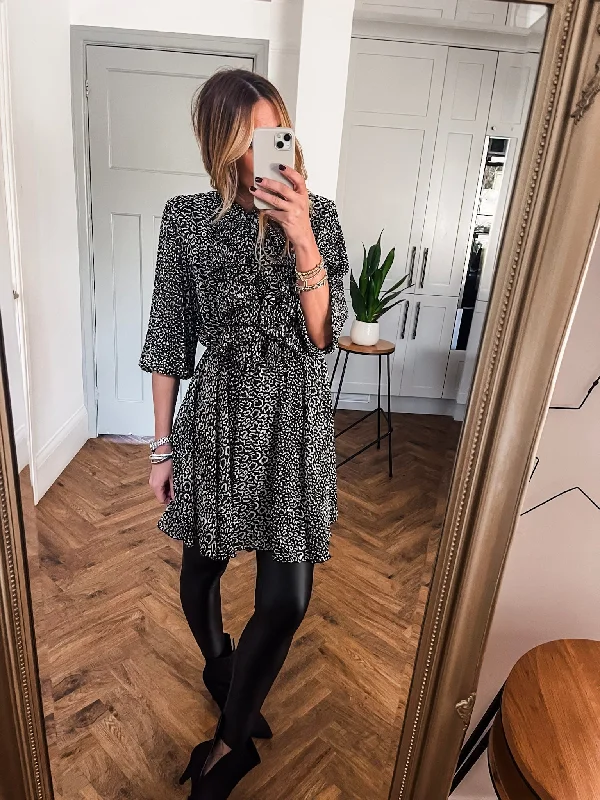Chiffon Frill Dress