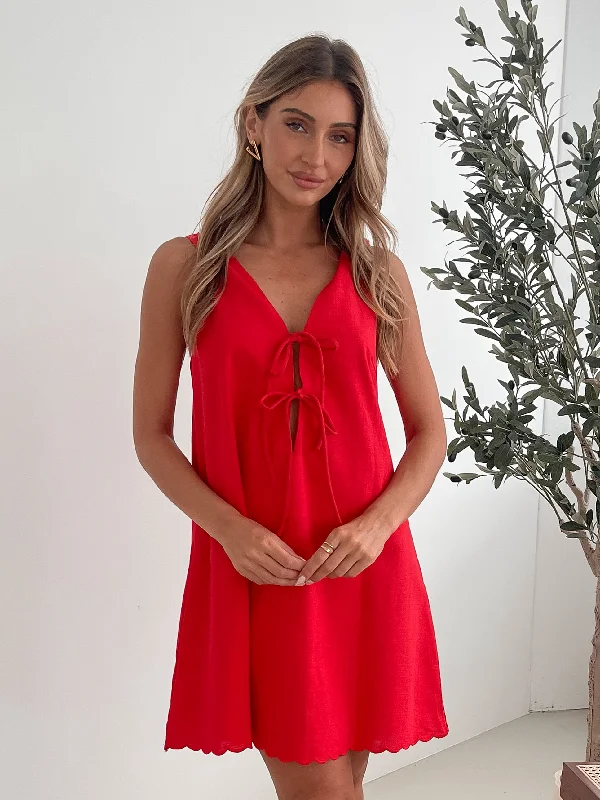 Alexey Dress - Red