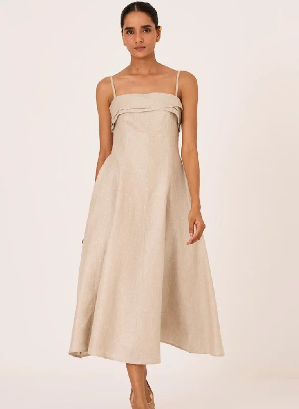 Azzah Linen Dress