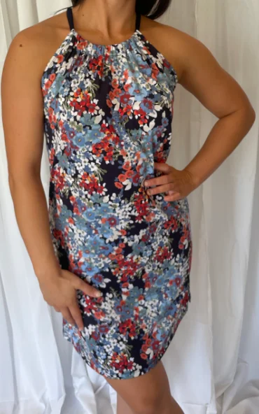 Summer Bouquet Spaghetti Dress II