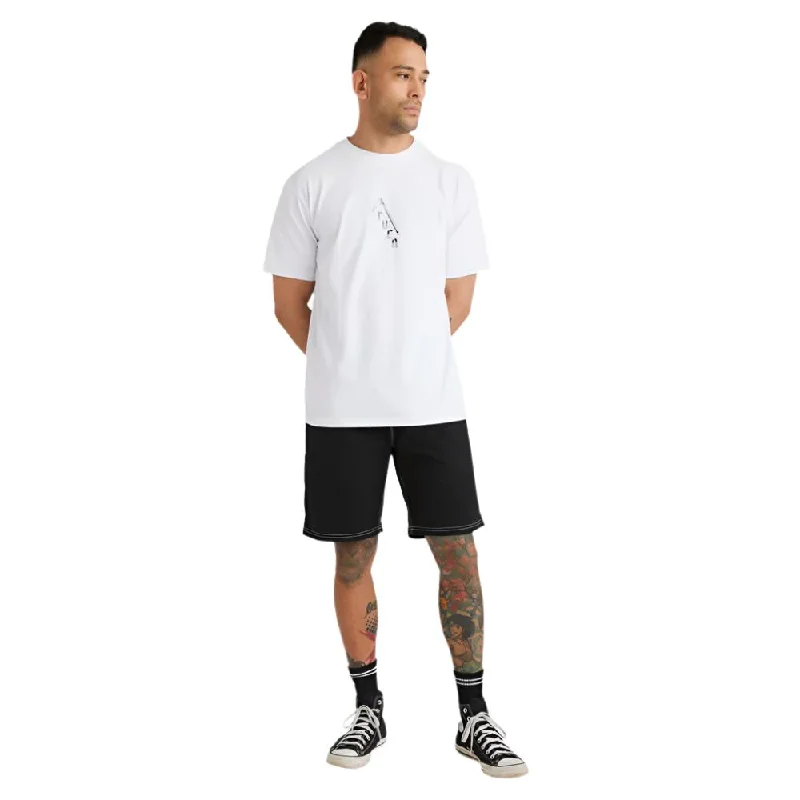 Lynes Scythe S/S Tee Mesh Blend Leather Blend Suede Blend